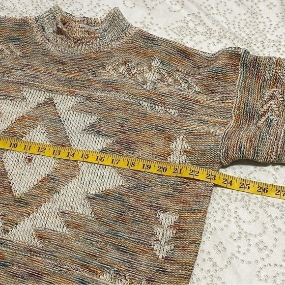 Vintage marled knit sweater size XL - Picture 8 of 11